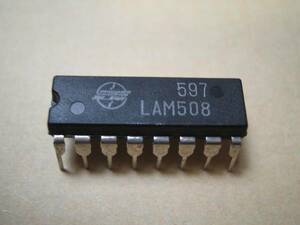 ミツミ電機　LAM508　16PDIP　DUAL　AMP　IC　2個セット