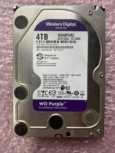 Western Digital SATA purple 4TB WD40PURZ 
