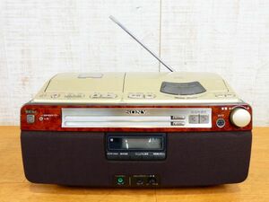 SONY ソニー CFD-A110 CDラジオカセットレコーダー ラジオカード欠品 オーディオ機器 ※現状渡し＠100(4)