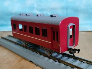 KTM 長距離特急型列車　2軸貨車　赤　中間車　珍品　レア美品　カツミ　ビンテージHO 