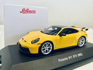 【送料無料】1/43 Schuco Porsche ポルシェ 911 GT3 (992) Yellow