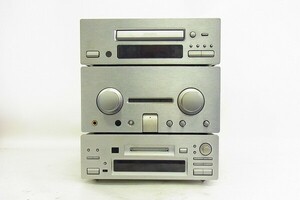 J1218-J28-254 KENWOOD ケンウッド DP-1001G / KA-1001G / DMF-7002 オーディオシステム 現状品③＠