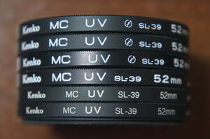 [52mm] Kenko MC UV SL-39 UVカットフィルター 240円/枚