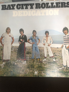 【DEDICATION・ベイ・シティ・ローラーズ】LP アルバム　1976年【23/06 メタル4A3】