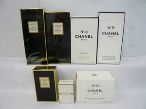 (M39546)香水/石鹸 おまとめ シャネル COCO CHANEL N°5,N°19,オードトワレ Eau de Toilette ヴァポリザター VAPORISATEUR サヴォン