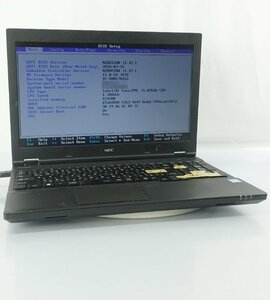 15.6インチ OS無し訳あり NEC VersaPro VKM17/X-3 PC-VKM17XZG3/Core i5 8350U/メモリ8GB/HDD無/Windows ノート PC パソコン N041902H