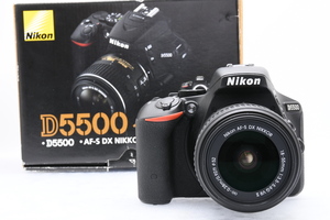 Nikon D5500 + DX VR AF-S NIKKOR 18-55mm F3.5-5.6G II ニコン デジタル一眼レフカメラ ズームレンズ