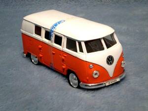[WELLY]1/37ワーゲンマイクロバス[Volkswagen Microbus]or