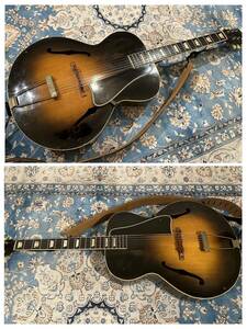 ☆送料込み!☆個人出品☆1952年 ギブソンGibson L-50☆ピックアップ付き☆プレイコンディション良好