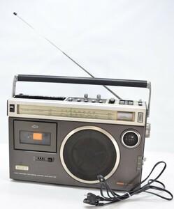 当時物 SONY ソニー CF-1980 II AM FM ラジオ カセット ラジカセ カセットデッキ 動作品 オーディオ機器 レトロ アンティーク RL-331N/610