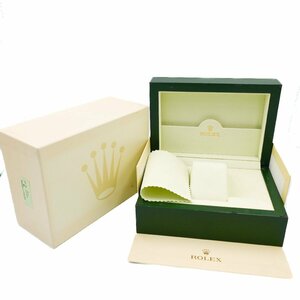 1円 ROLEX CASE ロレックスケース 時計用 空箱 BOX 内箱 M 外箱 31.00.64 緑 モスグリーン ウォッチケース 付属品 211020240326