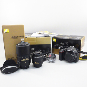 1円〜 Nikon ニコン D5500 ダブルズームキット ※通電・シャッター確認済 現状品 カメラ 335-2670382【O商品】