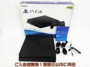 【1円】PS4 本体/箱 セット 500GB ブラック SONY PlayStation4 CUH-2200A 初期化/動作確認済 K09-673os/G4