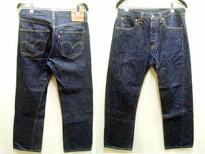 ◇即決[W34]LVC 濃紺 47501-0117 USA製 リジッド 501XX ビンテージ復刻 アメリカ レプリカ LEVI’S VINTAGE CLOTHING デニム■4750