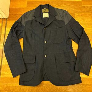 美品 NIGEL CABOURN 48 リネンジャケット マロリージャケット ナイジェルケーボン エンジニアードガーメンツ outil ニードル