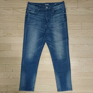  BAYFLOW DENIM ベイフロー テーパード ボトムス ジーンズ デニムパンツ インディゴ ユーズド加工 サイズ 3 ストレッチ 人気