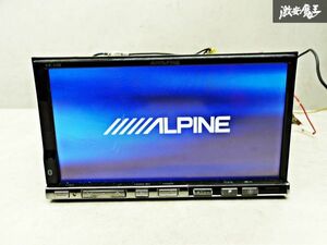 保証付 動作確認済み！ ALPINE アルパイン HDDナビ VIE-X08S 地図データ 2010年 DVD再生 CD再生 地デジ内蔵 Bluetooth カーナビ