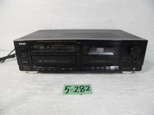 5-282♀TEAC/ティアック カセット CDプレーヤー AD-400♀