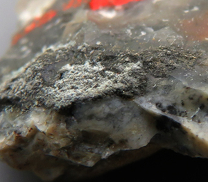 4253 国産鉱物 鉱物標本 針ニッケル鉱 Millerite 綺麗な放射状 大分産 瑞浪鉱物展示館