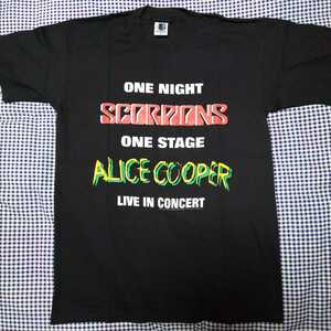 ９６年 スコーピオンズ / アリスクーパー　ツアーTシャツ　scorpions alice cooper