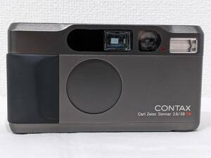 【47275】CONTAX コンタックス T2 Carl Zeiss Sonnar 2.8/38 T* フィルムカメラ コンパクトカメラ チタンブラック ケース付
