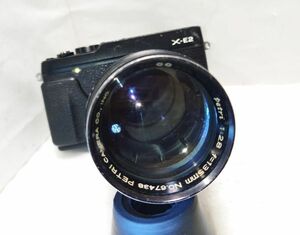 ★アダプター付き！希少実用品★PETRI ペトリ C.C 135mm F2.8 L39変換★完動品★