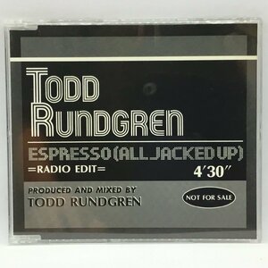 非売品 ◇ TODD RUNDGREN / ESPRESSO (ALL JACKED UP) (CD) DSP-1114　トッド・ラングレン