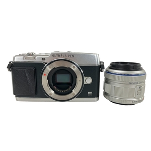 【動作保証】OLYMPUS PEN E-P5 カメラ ボディ M.ZUIKO DIGIAL 14-42mm F:3.5-5.6 レンズ オリンパス ジャンク W8865700