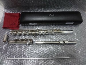 ◇◆ Pearl パール ns - 97 ■ STERLING SILVER 刻印 スターリングシルバー ■ 管楽器 フルート ns-97 ジャンク ■ No 43717