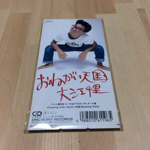 美品 大江千里 CD シングル「おねがい天国」 SCD CDS 8cm 8センチ CD シングル 短冊 JPOP 歌謡曲
