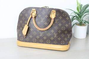 1円スタート!!LOUIS VUITTON ルイヴィトン ハンドバッグ M53151 アルマPM モノグラム・キャンバス バッグ モノグラム 1I864