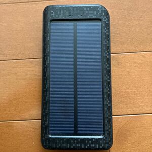 asknut モバイルバッテリー 太陽光充電 