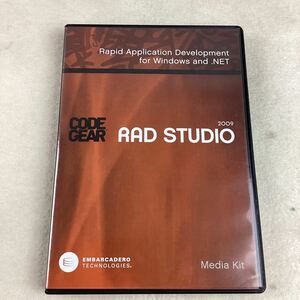o4415 CODEGEAR RAD STUDIO Media kit 2009 C++ BUILDER DELPHI 2009 エンバカデロ 中古