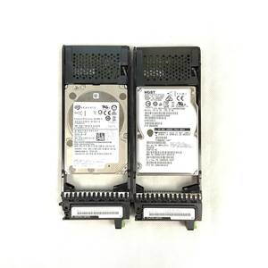 S6011866 SEAGATE/HGST 900GB SAS 10K 2.5インチ HDD 2点【中古動作品】