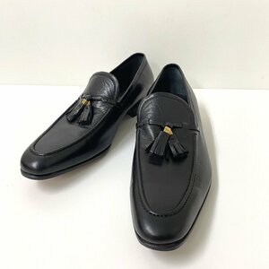 【送料無料】Salvatore Ferragamo サルバトーレ・フェラガモ LAVORAZIONE ORIGINALE タッセルローファー #UK 7 EE 美品・中古【Ae472861】