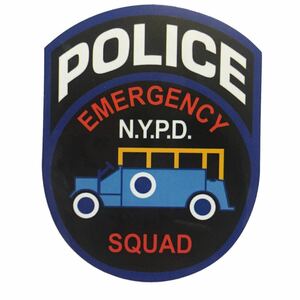 NYPD ニューヨーク市警 ESU ダイカットステッカー 防水 ステッカー