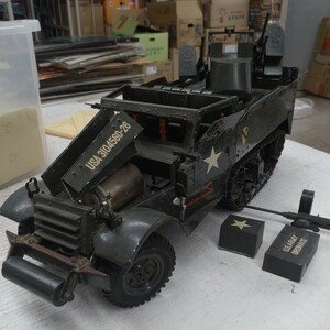 当時物　相原模型 1/15 金属製　Ｍ16　ハーフトラック 希少　完成品