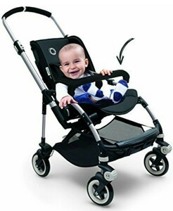 511y2701★Bar That Fits the Bugaboo Bee, Bee Plus & Bee 3. (Front Facing Only As Seen in Photo) by Neutral