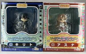 ★未開封品★ ねんどろいど ソードアート・オンライン No283 アスナ ＆ No295 キリト （2体セット）