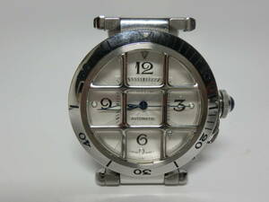 【№3017-O6003ゴ】希少 中古：Cartier カルティエ パシャ 38 自動巻 メンズ 腕時計 比較でき綺麗な商品 