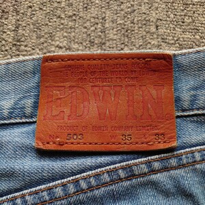 エドウィン　503　レギュラー　メンズ　デニム　ｗ35L330 ジーパン ジーンズ　パンツ