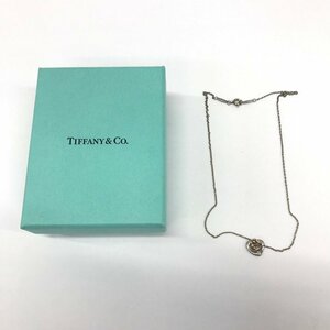 Tiffany&Co. ティファニー ダブルオープンハート ネックレス Ag925【CEAJ5020】