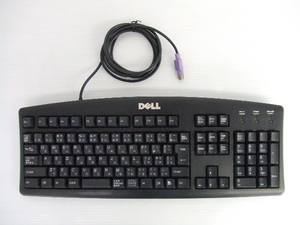 【ジャンク】★DELL/デル★PS/2キーボード SK-8110　黒/動作未確認