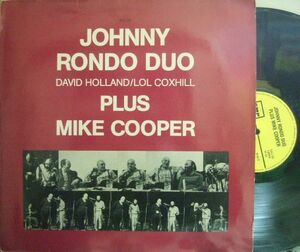 ３枚で送料無料【独FMP】Johnny Rondo Duo (David Holland/Lol Coxhill)/Plus Mike Cooper
