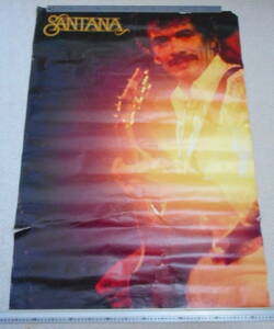 大型ポスター B1サイズ　「サンタナ」 Santana　カルロス・サンタナ　CBS SONY非売品