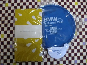 ◆◇【新品・非売品】BMW Folding Fan、オリジナル手ぬぐい　2点　車グッズ◇◆ 