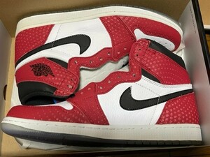 US11(29cm)■NIKE AIR JORDAN 1 RETRO HIGH OG SPIDERMANナイキ エアジョーダン1 ハイ オージー スパイダーマン シカゴ/CHICAGO/555088-602