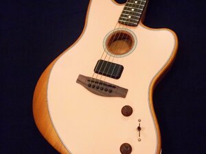 アウトレット特価 Fender Acoustasonic Player Jazzmaster Rosewood Fingerboard Shell Pink フェンダー アコスタソニック プレイヤー