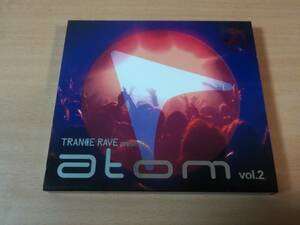 CD「TRANCE RAVE presents atom vol.2」トランス アトム クラブ●