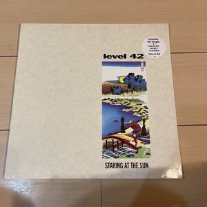 LEVEL 42「STARING AT THE SUN」ビニールレコード